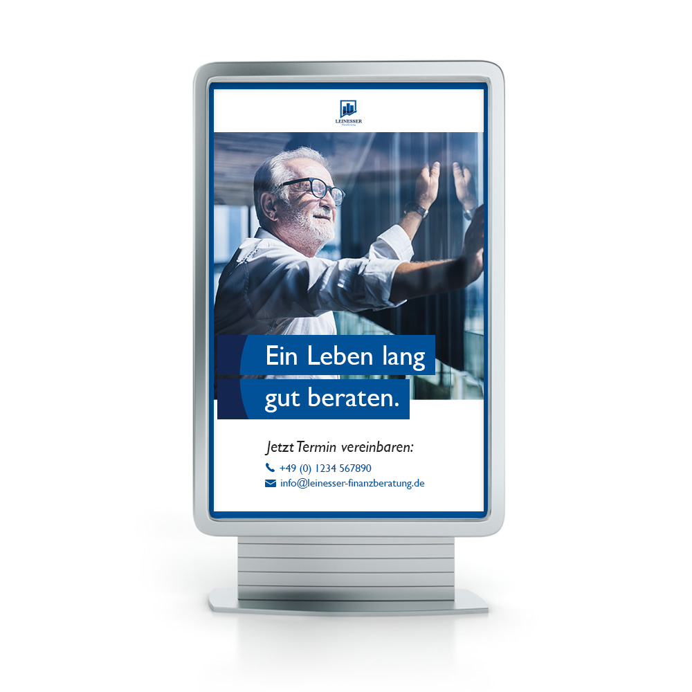 Poster Leinesser Finanzberatung